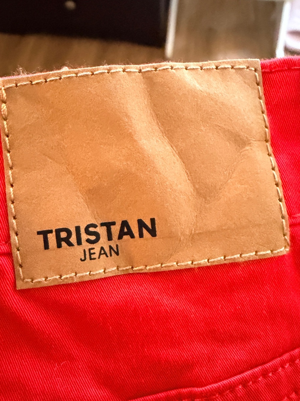 BNWT Bright Red Cropped Pants - Picture 4 of 6